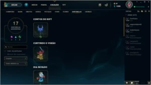 VENDO CONTA NO LOL LEVEL 151/ 83 SKINS/ BRONZE 3 - League of Legends