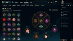 VENDO CONTA NO LOL LEVEL 151/ 83 SKINS/ BRONZE 3 - League of Legends