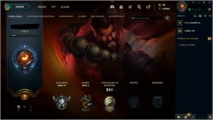 Conta LOL Antiga SEASON 4 - 123 Campeões - 26 Baús - League of Legends