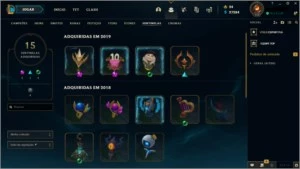 Conta LOL Antiga SEASON 4 - 123 Campeões - 26 Baús - League of Legends