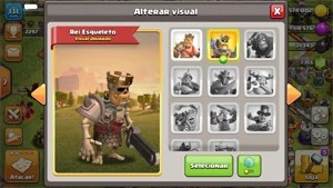 CONTA CV 11 SEMIFULL + Decorações RARAS - Clash of Clans