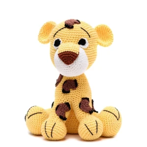 Oncinha Pintada em Amigurumi - Artesanato e Personalizados