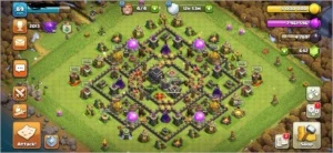 Conta Clash of Clans CV9 FULL