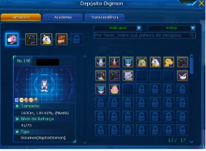 Conta Ladmo Omegamon - Digimon Masters Online