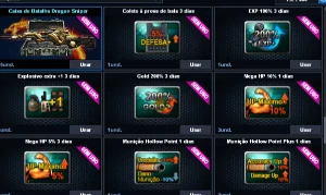 Point Blank [PB] conta patente cristal FULL CASH