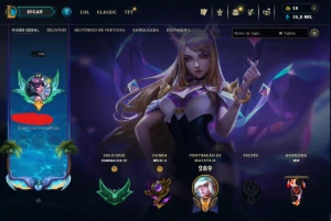 [Entrega Automática] Lol Esmeralda, 84 Skins, Raras Honra 4 - League of Legends
