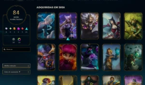 [Entrega Automática] Lol Esmeralda, 84 Skins, Raras Honra 4 - League of Legends
