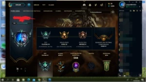 Conta LoL Ouro III - League of Legends
