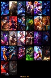 Conta Prata 2 - League of Legends LOL