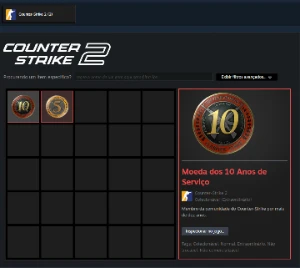Conta Steam 22 Anos Level 12 Primeiro Email+Mercado Liberado - Counter Strike CS