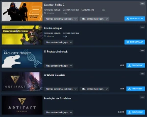 Conta Steam 22 Anos Level 12 Primeiro Email+Mercado Liberado - Counter Strike CS
