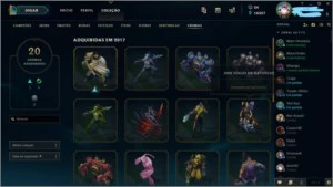Conta gold V mmr alto, ativa desde 2012 - League of Legends LOL