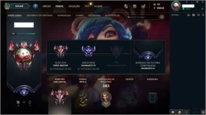 co n ta Desafiante flex D4 solo/duo 62 skins - League of Legends LOL