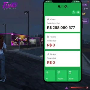 Fivem dinheiro/saldo das Cidades Gta RP V