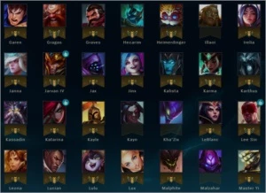 CONTA LVL 40 105 CHAMPS 53 SKINS - League of Legends LOL
