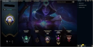 CONTA PLATINA 1 - League of Legends LOL