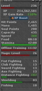 VENDO RP INABRA LVL236 - Tibia