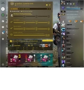 CONTA STEAM NIVEL 23 - CSGO XERIFE E AGUIA2 BD - Counter Strike