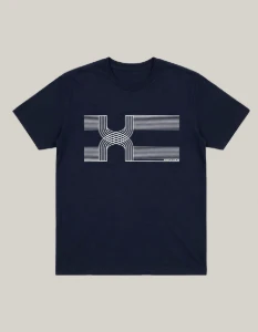 Camiseta Azul Marinho Conexão - Artesanato e Personalizados