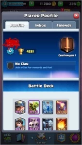 Conta Clash Royale Nivel 12 quase 13 cartas full