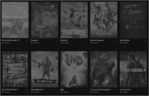 Conta Epic Games (Barato e 111 jogos)