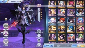 Conta Global, server A2, guilda top, Só falta Athena - Saint Seiya Awakening SSA