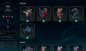 Conta League of legends 441 skins LOL