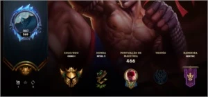 Conta no LoL Gold 1 - League of Legends