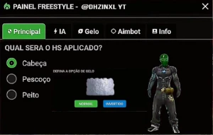 Painel Freestyle Android 100% Hs Com Gelo Invertido! 🔥