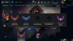 Conta lol grão mestre soloQ/handlevel/fulldados - League of Legends