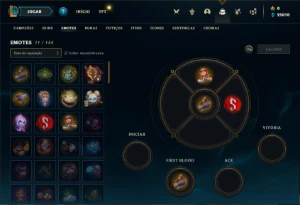Conta Platina 1 com 27 Champs e 2 Skins + 2 Fragmentos - League of Legends LOL