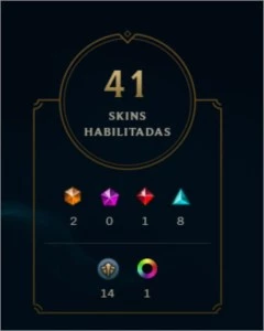 Conta Platina 3 SoloQ - Gold 1 Flex - League of Legends LOL