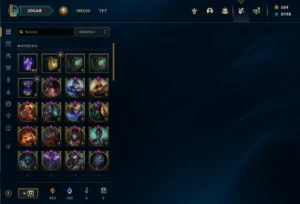 Conta LoL, Platina, Com 9 Skins Vitoriosa  Preço Negociável - League of Legends