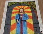 Tela para bordar em talagarça TR-14 - 89 x 63 cm - Artesanato e Personalizados