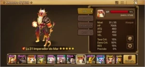 Conta Summoners Wars TOP