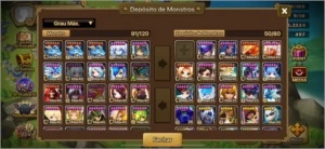Conta Summoners Wars TOP