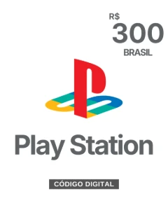 Gift Card Play Station Store R$ 300 reais - Gift Cards