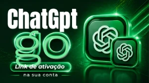 Chat Gpt Go Link de Ativação (Entrega Automática) 30 dias - Assinaturas e Premium