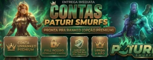 [SERVER BR] CONTA SMURF UNRANKED HAND LEVEL ~60K
