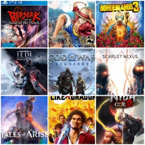 Diversos Jogos de ps4 primaria (Joga no seu Perfil) - Playstation