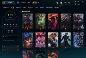 Cota Lol 6 Skins Miticas 4 Ultimate ALISTAR HEXTEC  - League of Legends