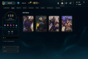 Cota Lol 6 Skins Miticas 4 Ultimate ALISTAR HEXTEC  - League of Legends