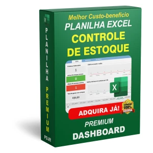 Planilha Controle de Estoque com Dashboard - Outros