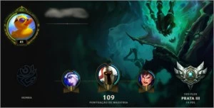 Conta PRATA 3 - 29 Campeões - Diversas Skins - League of Legends LOL