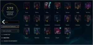 Conta Platina 4, 104 skins, 125 Campeoes - League of Legends LOL