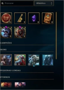 Conta d4 precinho - League of Legends LOL