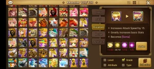 Summoners War Global com Fermion Sonia Sekhmet Kaki Biscoito