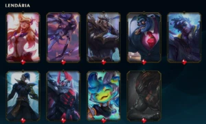 Conta Lol Diamante, 142 Skins(Com Raras), Todos Os Campeões - League of Legends