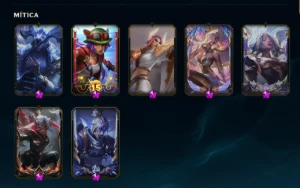 Conta Lol Diamante, 142 Skins(Com Raras), Todos Os Campeões - League of Legends