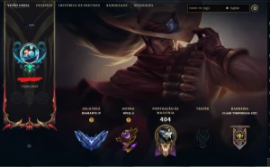 Conta Lol Diamante, 142 Skins(Com Raras), Todos Os Campeões - League of Legends